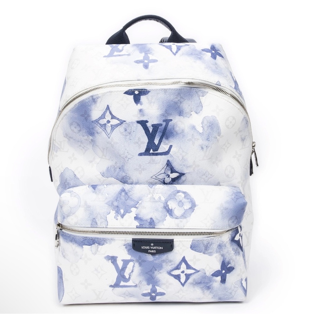 Louis Vuitton Blue and White Discovery BackPack M45760